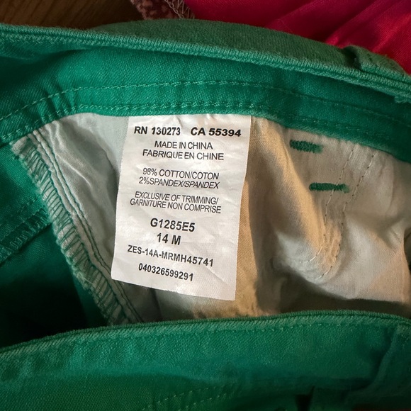 Lee Riders Green Pants Jeans - Picture 4 of 5